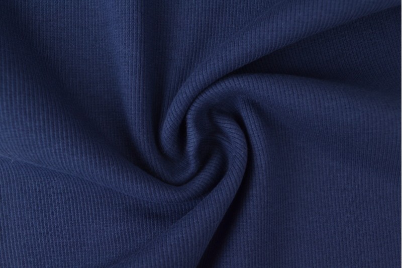 Rib boordstof – Marineblauw