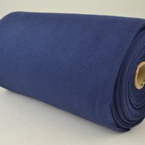 Rib boordstof - Marineblauw - Rol