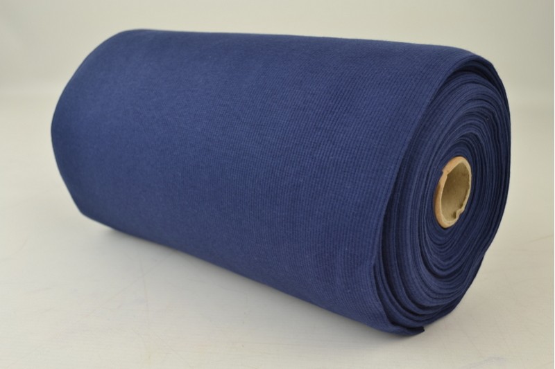 Rib boordstof – Marineblauw – Rol
