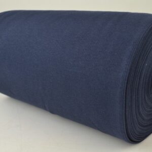Rib boordstof - Donker marineblauw - Rol