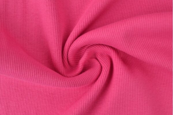 Rib boordstof - Fuchsia