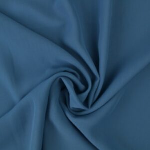 Chiffon stof - Staalblauw