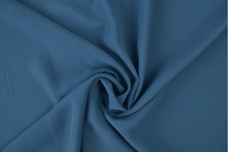 Chiffon stof – Staalblauw