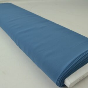 Chiffon stof - Staalblauw - Rol