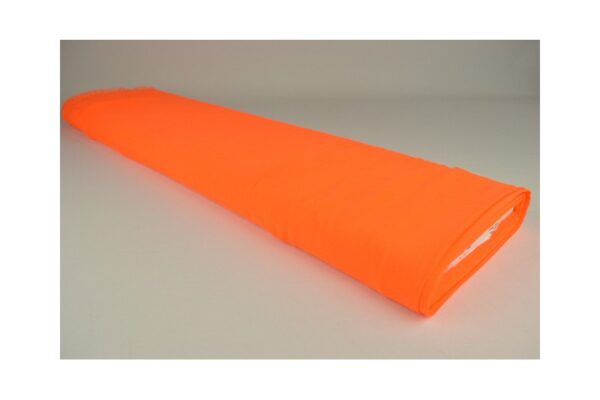 Chiffon stof - Donker oranje - Rol