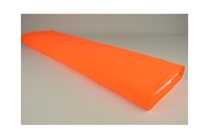 Chiffon stof – Donker oranje – Rol