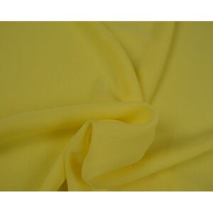 Chiffon stof - Licht geel