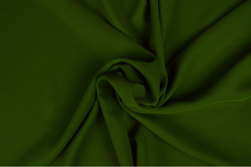 Chiffon stof - Mosgroen