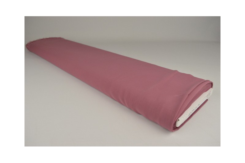Chiffon stof – Donker oud roze – Rol