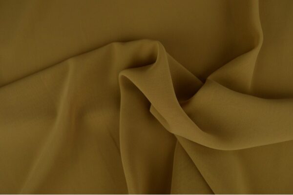 Chiffon stof - Donker beige