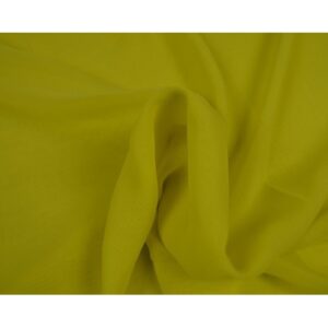 Chiffon stof - Neon geel