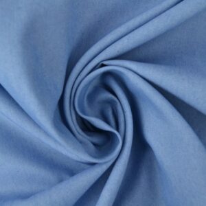 Denim chambray gewassen - Lichtblauw
