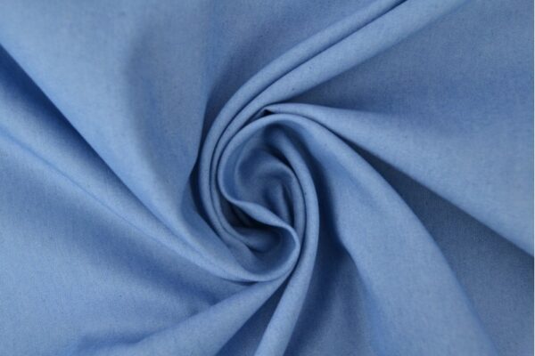 Denim chambray gewassen - Lichtblauw