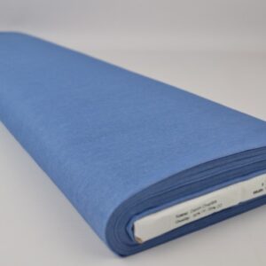 Denim chambray gewassen - Blauw - Rol
