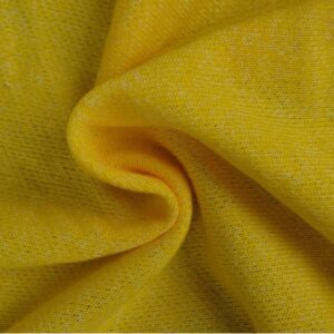 French terry melange viscose - Geel