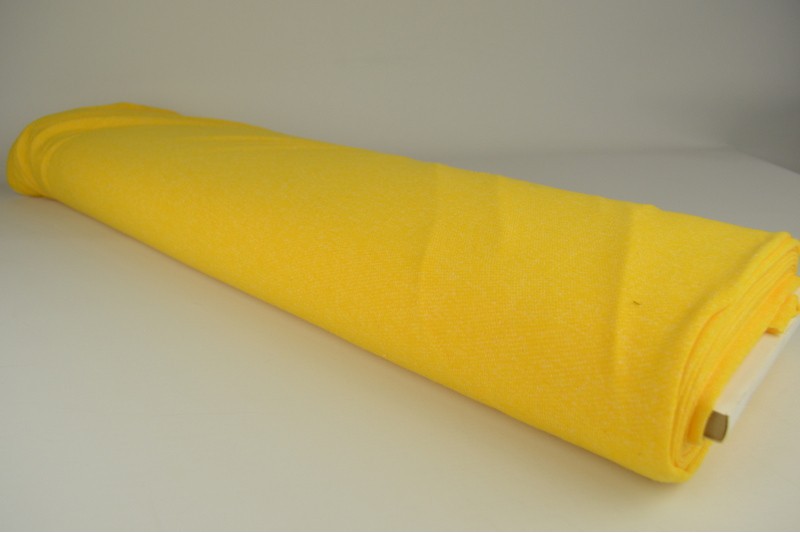 French terry melange viscose – Geel – Rol