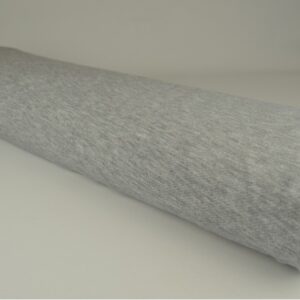 French terry melange viscose - Zilvergrijs - Rol