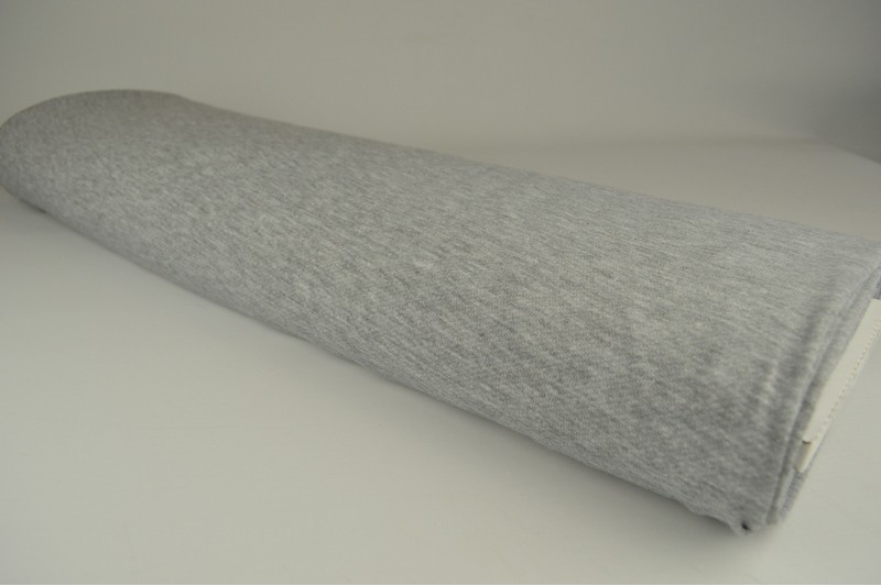 French terry melange viscose – Zilvergrijs – Rol