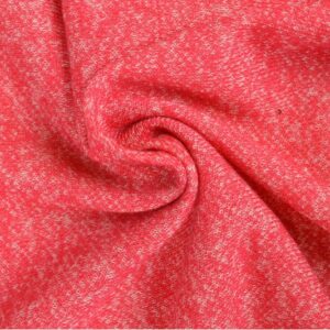 French terry melange viscose - Roze