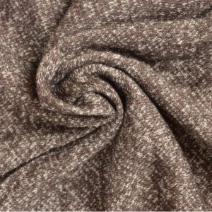 French terry melange viscose - Bruin