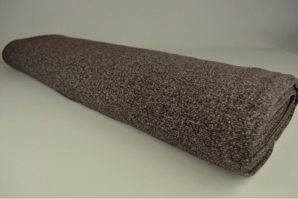 French terry melange viscose - Bruin - Rol
