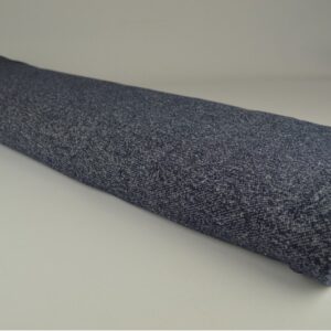 French terry melange viscose - Marineblauw - Rol