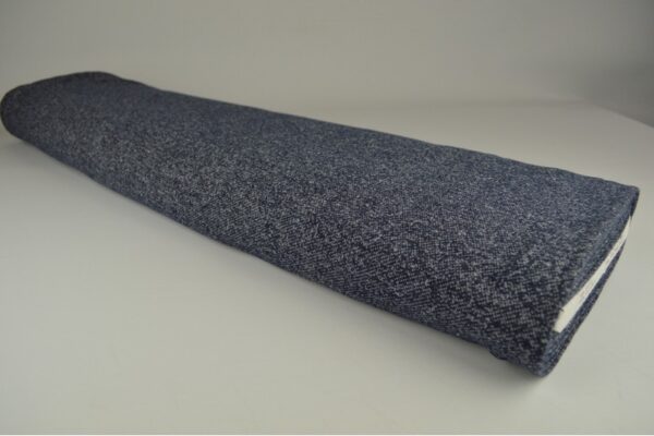 French terry melange viscose - Marineblauw - Rol