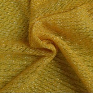 Jersey lurex - Geel