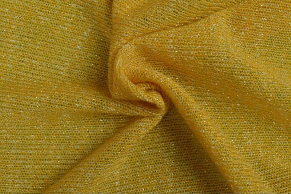 Jersey lurex - Geel