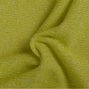 Jersey lurex - Limoengroen