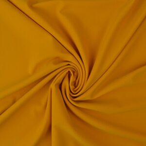 Lycra stof - Okergeel