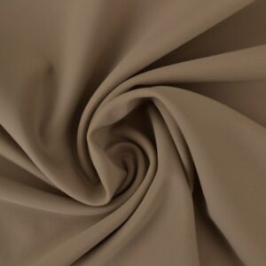 Lycra stof - Taupe