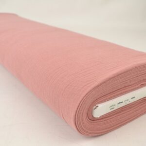 Mousseline stof - Oud roze - Rol