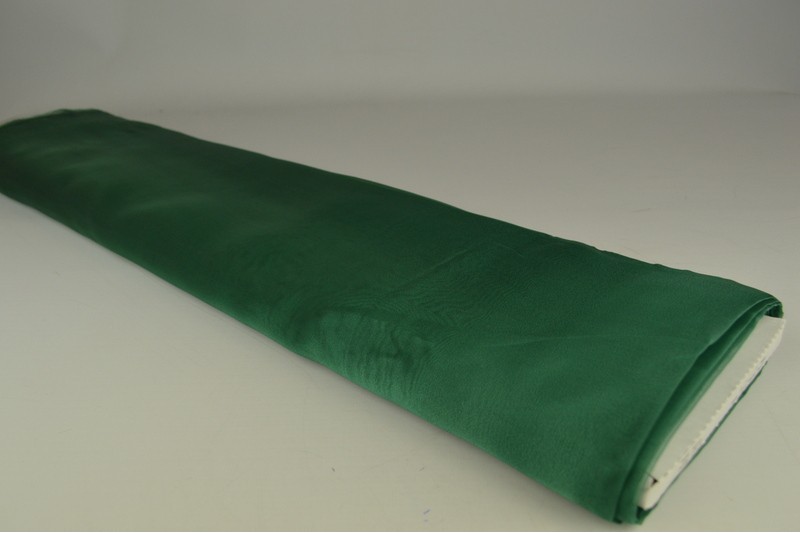 Organza stof – Donkergroen – Rol