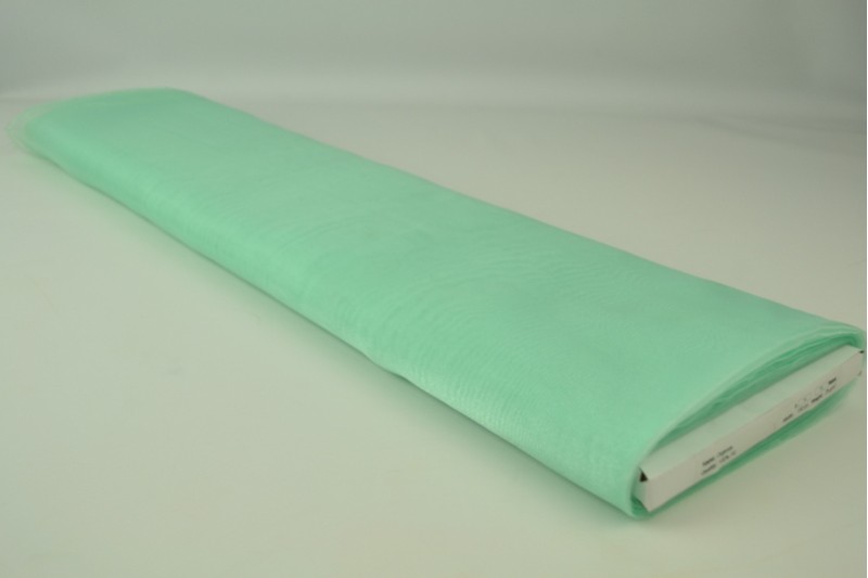 Organza stof – Licht mint – Rol