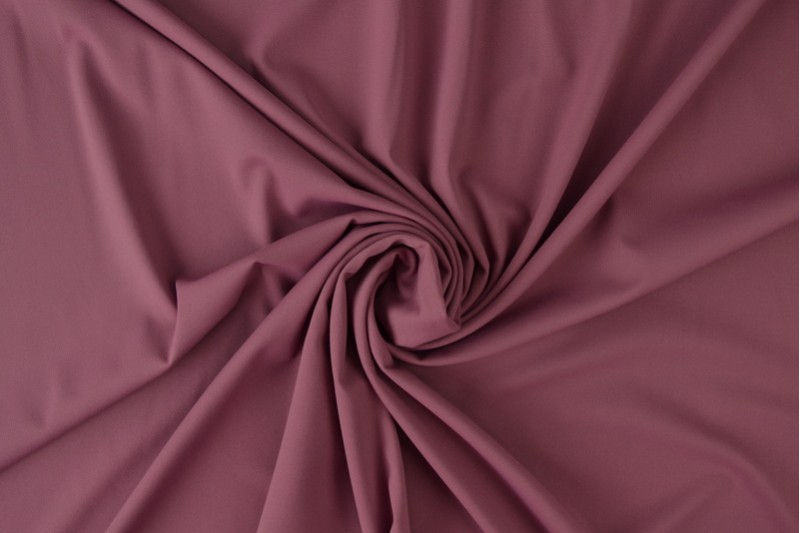 Jersey polyester – Donker oud roze