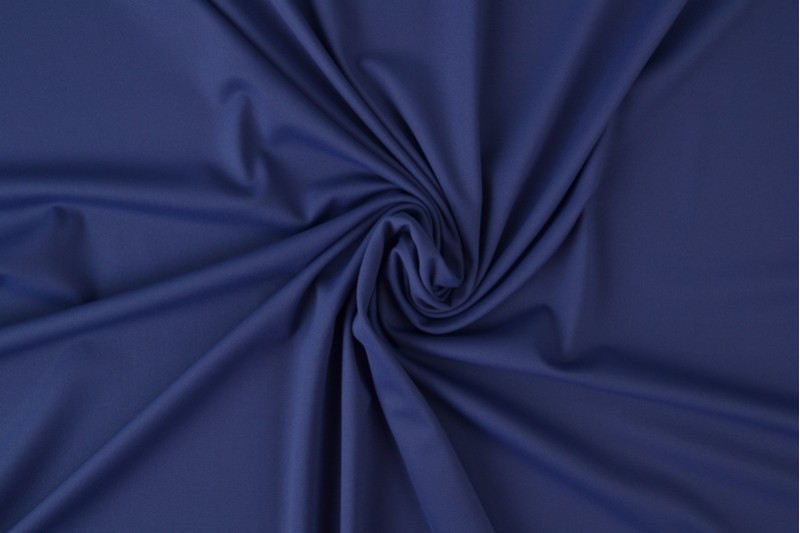 Jersey polyester - Marineblauw