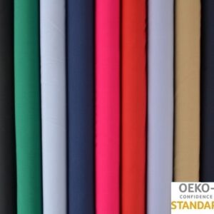 Poplin katoen stretch