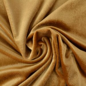 Velvet stof - Goud