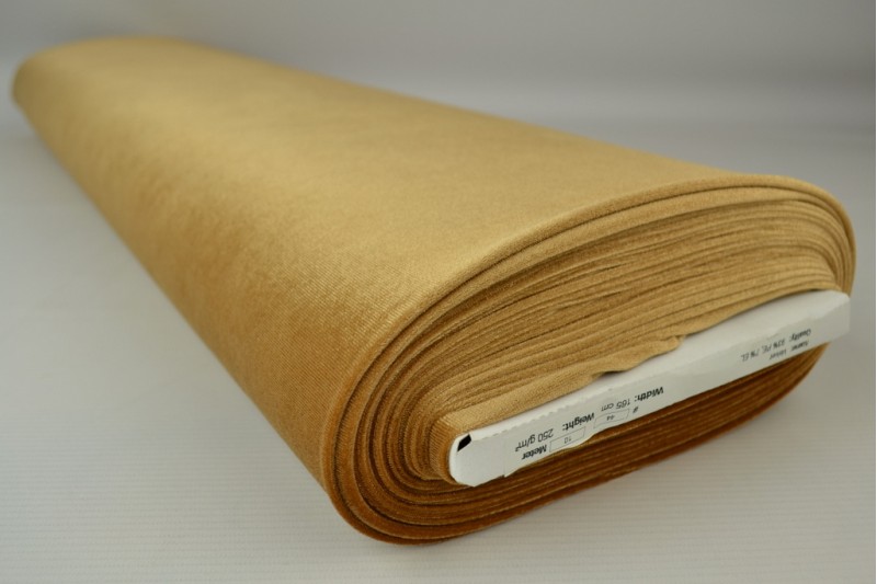 Velvet stof – Goud – Rol