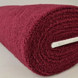 Teddy bont - Bordeaux rood - Rol