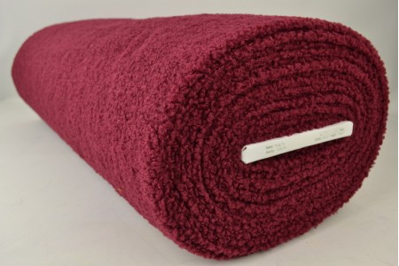 Teddy bont - Bordeaux rood - Rol