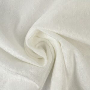 Velours de panne - Wit