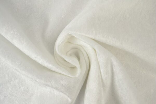 Velours de panne - Wit