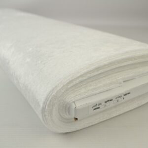 Velours de panne - Wit - Rol
