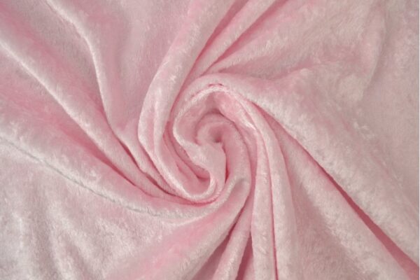 Velours de panne - Baby roze Velours de panne - Baby roze