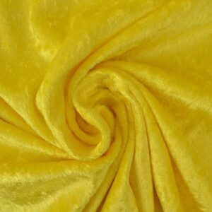 Velours de panne - Geel