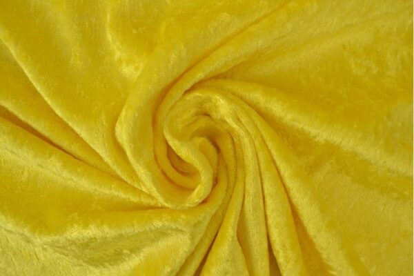 Velours de panne - Geel