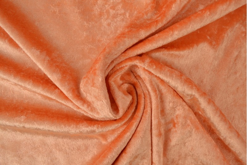 Velours de panne - Oranje