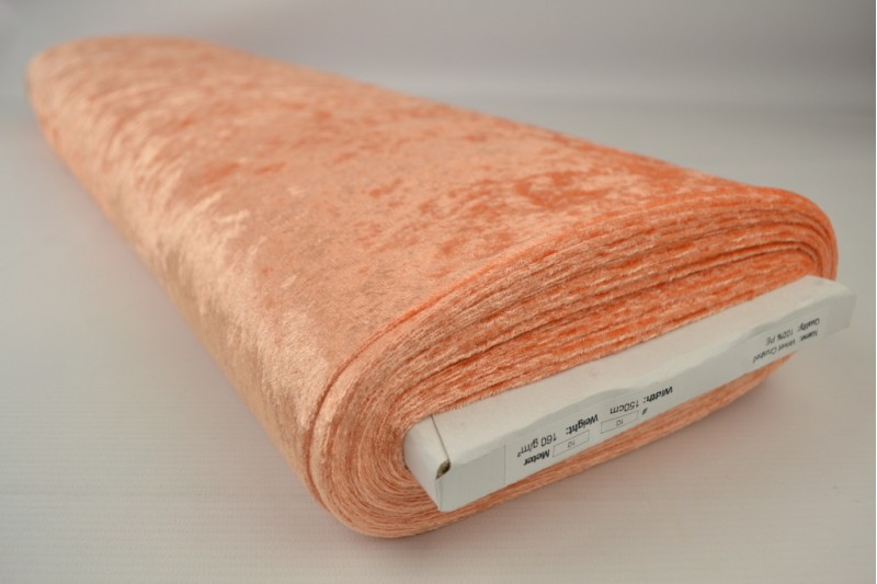 Velours de panne – Oranje – Rol